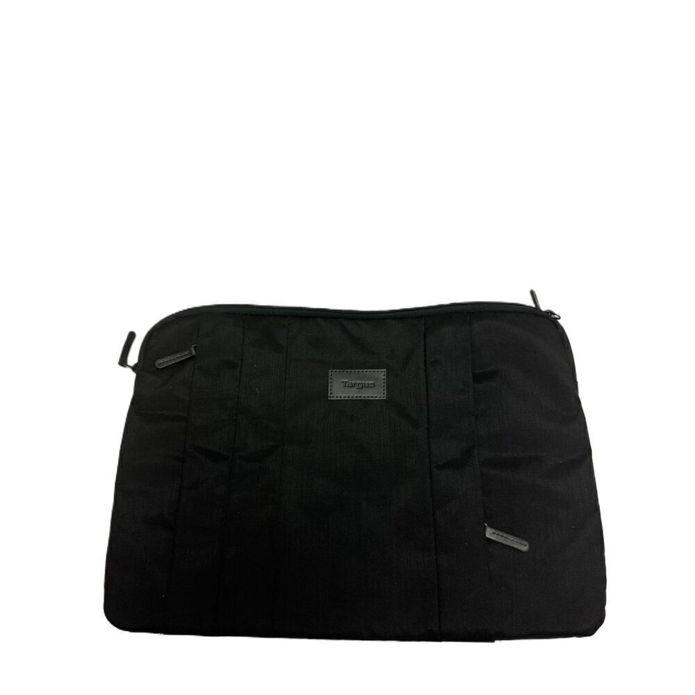 Targus Black Zipper Closure‎ Minimalist Laptop Sleeve Everyday Carry Briefcase